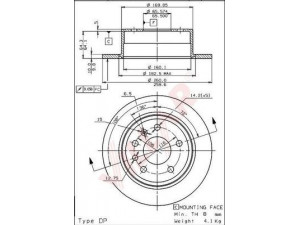 VILLAR 628.1001 stabdžių diskas 
 Dviratė transporto priemonės -> Stabdžių sistema -> Stabdžių diskai / priedai
569105, 90509590, 4241477