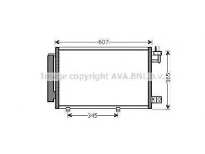 AVA QUALITY COOLING FDA5439 kondensatorius, oro kondicionierius