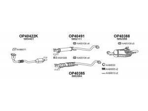VENEPORTE 400472 išmetimo sistema