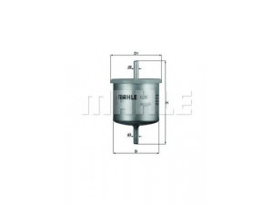 KNECHT KL 61 kuro filtras 
 Techninės priežiūros dalys -> Papildomas remontas
0122150, 1022150, 6594603, 92FB9155AA