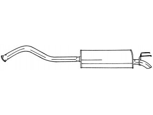 AKS DASIS SG50673 galinis duslintuvas