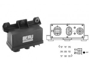 BERU GR063 valdymo blokas, kaitinimo žvakių sistema
77 00 870 715