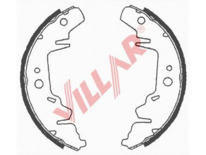 VILLAR 629.0687 stabdžių trinkelių komplektas 
 Techninės priežiūros dalys -> Papildomas remontas
4882059, 4883833AA, 0K5522638Z