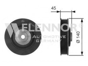 FLENNOR FVD99567 skriemulys, alkūninis velenas 
 Diržinė pavara -> Dirželio skriemulys
7700858731