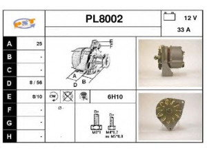 SNRA PL8002 kintamosios srovės generatorius
130850ES