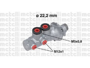 METELLI 05-0693 pagrindinis cilindras, stabdžiai 
 Stabdžių sistema -> Pagrindinis stabdžių cilindras
4601.R7, 4601.R7