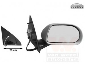 VAN WEZEL 1756808 išorinis veidrodėlis 
 Kėbulas -> Keleivių kabina -> Veidrodėlis
0714070099, 714070099, 735250936