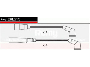 DELCO REMY DRL515 uždegimo laido komplektas 
 Kibirkšties / kaitinamasis uždegimas -> Uždegimo laidai/jungtys
ZE08-18-140, ZE1118140, ZE2318140