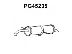 VENEPORTE PG45235 galinis duslintuvas 
 Išmetimo sistema -> Duslintuvas
1730Z6
