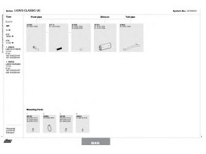 DINEX 247000021 išmetimo sistema