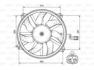 VALEO 696850 ventiliatorius, radiatoriaus 
 Aušinimo sistema -> Oro aušinimas
1250-G1, 1250-G4, 1250G1, 1250G4