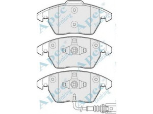 APEC braking PAD1731 stabdžių trinkelių rinkinys, diskinis stabdys 
 Techninės priežiūros dalys -> Papildomas remontas
8J0698151C