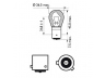 PHILIPS 12496SVB2 lemputė, indikatorius; lemputė; lemputė, indikatorius 
 Dviratė transporto priemonės -> Elektros įranga -> Indikatorius/dalys -> Lemputė, indikatorius