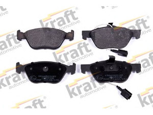 KRAFT AUTOMOTIVE 6003185 stabdžių trinkelių rinkinys, diskinis stabdys 
 Techninės priežiūros dalys -> Papildomas remontas
0009947955, 0009950637, 71713143