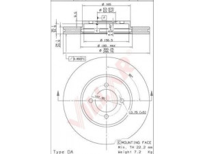 VILLAR 628.2033 stabdžių diskas 
 Dviratė transporto priemonės -> Stabdžių sistema -> Stabdžių diskai / priedai
4328921, 4410264