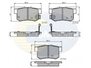 COMLINE CBP3471 stabdžių trinkelių rinkinys, diskinis stabdys 
 Techninės priežiūros dalys -> Papildomas remontas
GBP90331AF, GBP90339, GBP90339AF