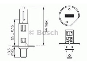 BOSCH 1 987 302 411 lemputė, priekinis žibintas; lemputė, rūko žibintas 
 Kėbulas -> Priekinis žibintas/dalys -> Lemputė, priekinis žibintas