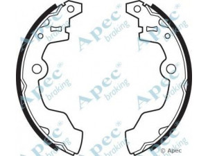 APEC braking SHU443 stabdžių trinkelė 
 Stabdžių sistema -> Būgninis stabdys -> Stabdžių įdėklas/ trinkelė