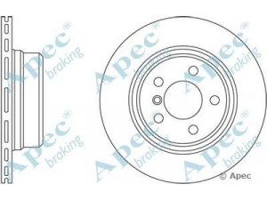 APEC braking DSK2462 stabdžių diskas 
 Dviratė transporto priemonės -> Stabdžių sistema -> Stabdžių diskai / priedai
34216756849
