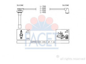 FACET 4.9711 uždegimo laido komplektas 
 Kibirkšties / kaitinamasis uždegimas -> Uždegimo laidai/jungtys
32700-P0D-000, 32700-P0K-G00, 32700-P5K-003
