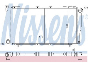 NISSENS 64112 radiatorius, variklio aušinimas 
 Aušinimo sistema -> Radiatorius/alyvos aušintuvas -> Radiatorius/dalys
45111-FC031, 45199-FC210