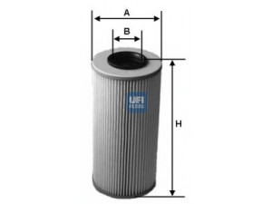 UFI 25.586.00 alyvos filtras