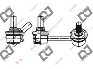 DJ PARTS DL1277 šarnyro stabilizatorius 
 Ašies montavimas/vairavimo mechanizmas/ratai -> Stabilizatorius/fiksatoriai -> Savaime išsilyginanti atrama
54811-3E060