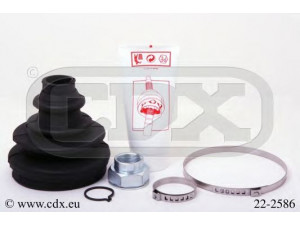 CDX 22-2586 gofruotoji membrana, kardaninis velenas 
 Ratų pavara -> Gofruotoji membrana