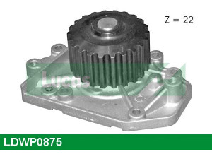 LUCAS ENGINE DRIVE LDWP0875 vandens siurblys 
 Aušinimo sistema -> Vandens siurblys/tarpiklis -> Vandens siurblys
19200P72003, 19200P72013, 19200P72A01