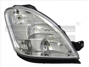 TYC 20-12772-05-2 priekinis žibintas 
 Kėbulas -> Priekinis žibintas/dalys -> Priekinis žibintas/įterp.
69500013