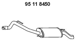 EBERSPÄCHER 95 11 8450 galinis duslintuvas 
 Išmetimo sistema -> Duslintuvas
074.253.609 AL, 074.253.609 BC