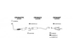 VENEPORTE 770012 išmetimo sistema