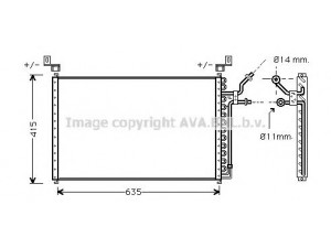 AVA QUALITY COOLING FD5245 kondensatorius, oro kondicionierius 
 Oro kondicionavimas -> Kondensatorius
F1DZ19712A