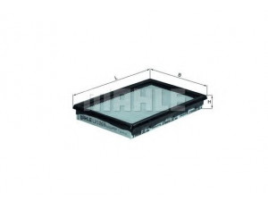 KNECHT LX 1269 oro filtras 
 Filtrai -> Oro filtras
13721491749