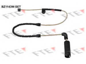 FTE BZ1143W-SET įspėjimo kontaktas, stabdžių trinkelių susidėvėjimas 
 Stabdžių sistema -> Susidėvėjimo indikatorius, stabdžių trinkelės
34 35 7 836 795