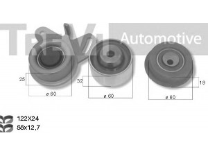 TREVI AUTOMOTIVE KD1504 paskirstymo diržo komplektas 
 Techninės priežiūros dalys -> Papildomas remontas
