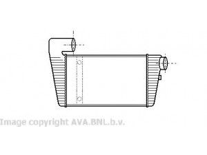 AVA QUALITY COOLING VW4025 tarpinis suslėgto oro aušintuvas, kompresorius 
 Variklis -> Oro tiekimas -> Įkrovos agregatas (turbo/superįkrova) -> Tarpinis suslėgto oro aušintuvas
871145805C