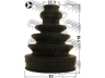 FEBEST 2715-S60T gofruotoji membrana, kardaninis velenas
1075639, 31256231, 7M3498201, 46307925