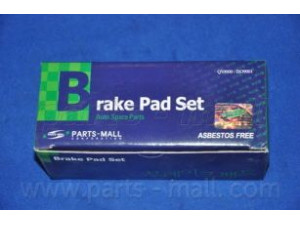 PARTS-MALL PKB-020-S stabdžių trinkelių rinkinys, diskinis stabdys
581013ED00, 581013ED00-BR, 581013ED01
