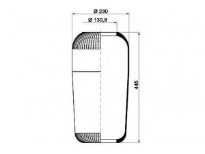 PE Automotive 084.097-10A dėklas, pneumatinė pakaba 
 Pakaba -> Pneumatinė pakaba
098478799, 9847 8799, 81.43601.0104