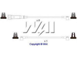 WAIglobal SL180 uždegimo laido komplektas