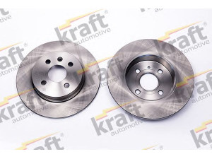 KRAFT AUTOMOTIVE 6051660 stabdžių diskas 
 Dviratė transporto priemonės -> Stabdžių sistema -> Stabdžių diskai / priedai
5 69 116, 93176548