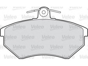 VALEO 551616 stabdžių trinkelių rinkinys, diskinis stabdys 
 Techninės priežiūros dalys -> Papildomas remontas
357698151B, 357698151B
