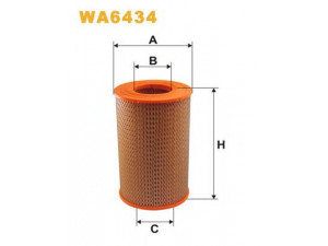WIX FILTERS WA6434 oro filtras 
 Techninės priežiūros dalys -> Techninės priežiūros intervalai
IIM266, 4434 852, ZF 04 434.852