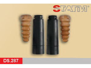 STATIM DS.287 apsauginio dangtelio komplektas, amortizatorius 
 Ašies montavimas/vairavimo mechanizmas/ratai -> Montavimas, pakabos statramstis
3B0512131H, 4F0512131, 8E0512137E