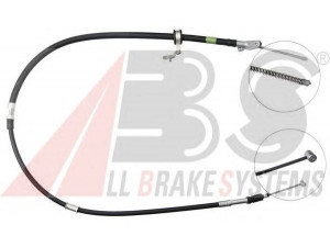 A.B.S. K19397 trosas, stovėjimo stabdys 
 Stabdžių sistema -> Valdymo svirtys/trosai
46430-42070