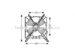 AVA QUALITY COOLING SZ7503 ventiliatorius, radiatoriaus 
 Aušinimo sistema -> Oro aušinimas
1776050G00