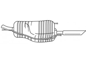 AKS DASIS SG41606 galinis duslintuvas