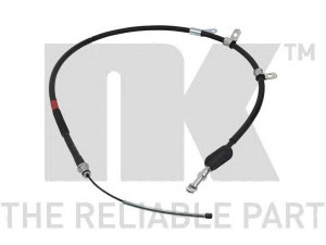 NK 904408 trosas, stovėjimo stabdys 
 Stabdžių sistema -> Valdymo svirtys/trosai
26051FC000