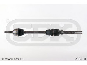 CDX 230610 kardaninis velenas 
 Ratų pavara -> Kardaninis velenas